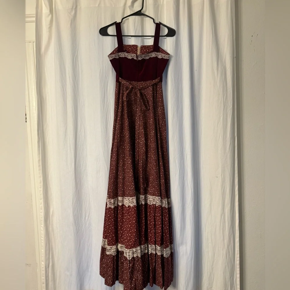 Vintage Gunne Sax Dress Size 7 - Picture 5 of 6